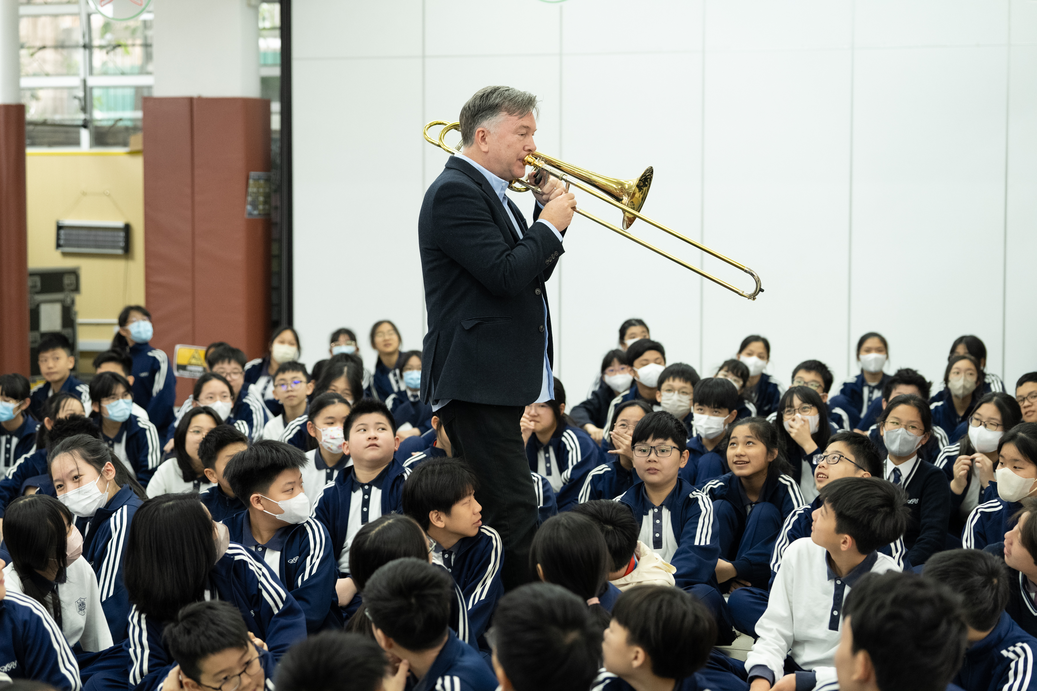 室樂小組到校表演